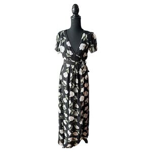 Charlotte Russe maxi floral dress